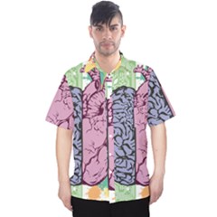 Brain Heart Balance Men s Hawaii Shirt
