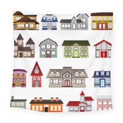 Houses Square Tapestry (large) by Sapixe