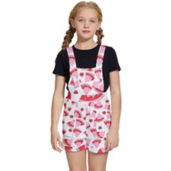 Pink Watermeloon Kids  Short Overalls by Sapixe