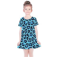 Paper-blue-tiger Kids  Simple Cotton Dress by nateshop