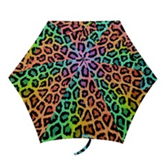 Paper-ranbow-tiger Mini Folding Umbrellas by nateshop