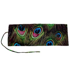 Peacock-army Roll Up Canvas Pencil Holder (s) by nateshop