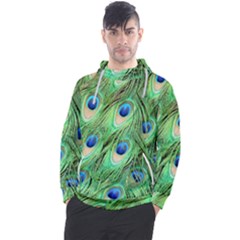 Peacock-green Men s Pullover Hoodie by nateshop