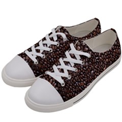 Coffee-beans Women s Low Top Canvas Sneakers by nateshop
