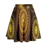 Fractal High Waist Skirt