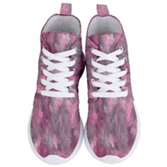Abstract-pink Women s Lightweight High Top Sneakers by nateshop