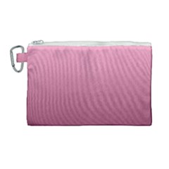 Background-pink Canvas Cosmetic Bag (large) by nateshop