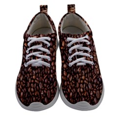 Coffee Beans Food Texture Athletic Shoes by artworkshop