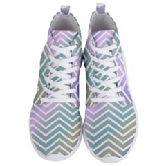 Zigzag-maves Men s Lightweight High Top Sneakers by nateshop