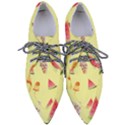 Ice-cream Pointed Oxford Shoes View1