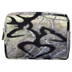 Black Love Browning Deer Camo Make Up Pouch (medium) by Jancukart