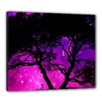 Tree Men Space Universe Surreal Canvas 24  x 20  (Stretched)