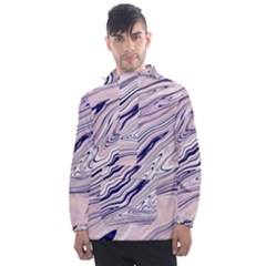 Background Light Abstract Texture Men s Front Pocket Pullover Windbreaker