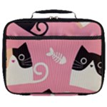 Cat Pattern Backgroundpet Full Print Lunch Bag