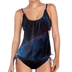 Abstract Painting Feathers Beautiful Tankini Set by artworkshop