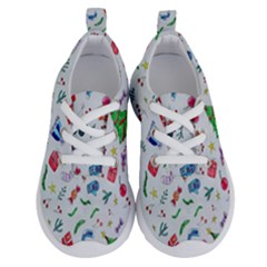 New Year Christmas Winter Watercolor Running Shoes by artworkshop