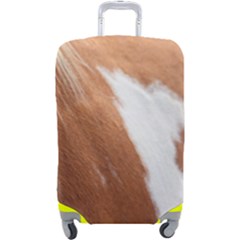 Horse Coat Animal Equine Luggage Cover (large) by artworkshop