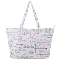Math Formula Pattern Full Print Shoulder Bag by Wegoenart