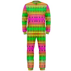 Peace And Love Onepiece Jumpsuit (men) by Thespacecampers