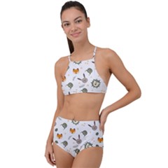 Rabbit, Lions And Nuts  High Waist Tankini Set by ConteMonfrey