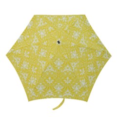 Yellow Lace Decorative Ornament - Pattern 14th And 15th Century - Italy Vintage  Mini Folding Umbrellas by ConteMonfrey