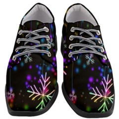Snowflakes-star Calor Women Heeled Oxford Shoes by nateshop