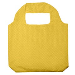 Geometric-pattern-yellow Premium Foldable Grocery Recycle Bag by nateshop
