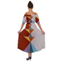 Colorful Paper Art Materials Shoulder Straps Boho Maxi Dress  View2