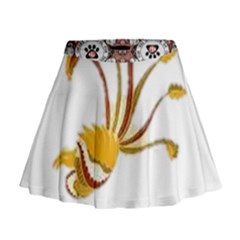 Im Fourth Dimension Colour 47 Mini Flare Skirt by imanmulyana