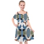 IM Fourth Dimension Colour 60 Kids  Cut Out Shoulders Chiffon Dress
