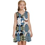 IM Fourth Dimension Colour 60 Kids  Sleeveless Tiered Mini Dress