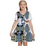 IM Fourth Dimension Colour 60 Kids  Short Sleeve Tiered Mini Dress