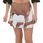 IM Fourth Dimension Colour 62 Fishtail Mini Chiffon Skirt