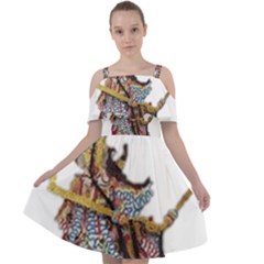 Im Fourth Dimension Abimanyu Cut Out Shoulders Chiffon Dress by imanmulyana