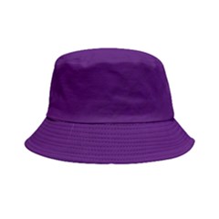 Purple Inside Out Bucket Hat by nateshop
