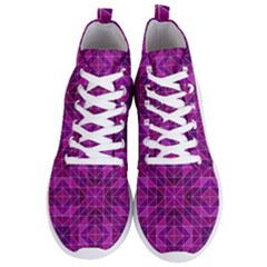 Purple-art Men s Lightweight High Top Sneakers by nateshop