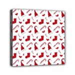 Christmas Template Advent Cap Mini Canvas 6  x 6  (Stretched)