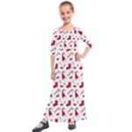Christmas Template Advent Cap Kids  Quarter Sleeve Maxi Dress