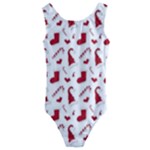 Christmas Template Advent Cap Kids  Cut-Out Back One Piece Swimsuit