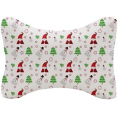 Santa Claus Snowman Christmas Xmas Seat Head Rest Cushion by Amaryn4rt
