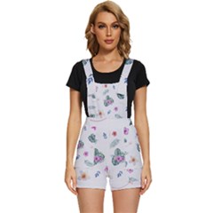 Template-flower Short Overalls by nateshop