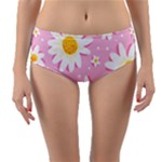 Sunflower Love Reversible Mid-Waist Bikini Bottoms