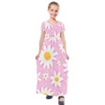 Sunflower Love Kids  Short Sleeve Maxi Dress