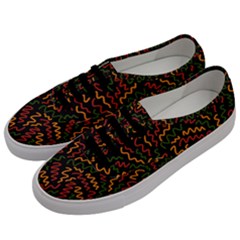 African Abstract  Men s Classic Low Top Sneakers by ConteMonfrey