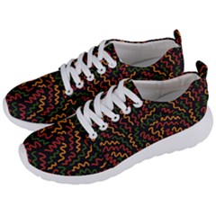 African Abstract  Men s Lightweight Sports Shoes by ConteMonfrey