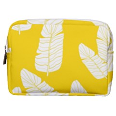Yellow Banana Leaves Make Up Pouch (medium) by ConteMonfrey