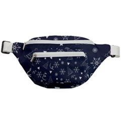 Illustration Christmas Tree Christmas Snow Fanny Pack by danenraven