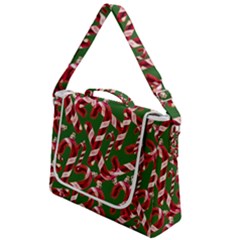 Christmas Wrapping Paper Abstract Box Up Messenger Bag by danenraven