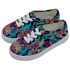 Sheets Tropical Picture Plant Pattern Kids  Classic Low Top Sneakers by Ravend