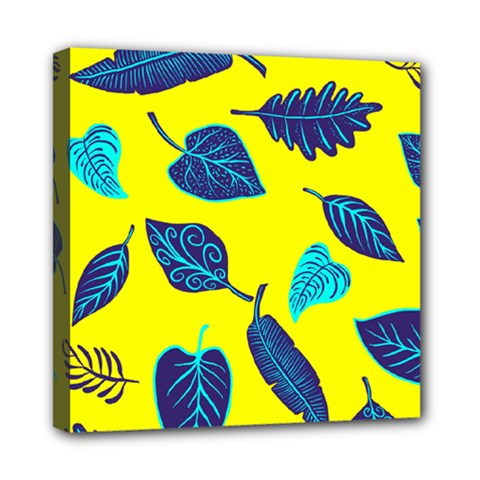 Sheets Pattern Picture Detail Mini Canvas 8  X 8  (stretched) by Ravend
